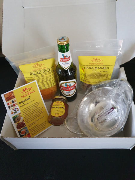 Curry and Beer lovers Christmas gift box..